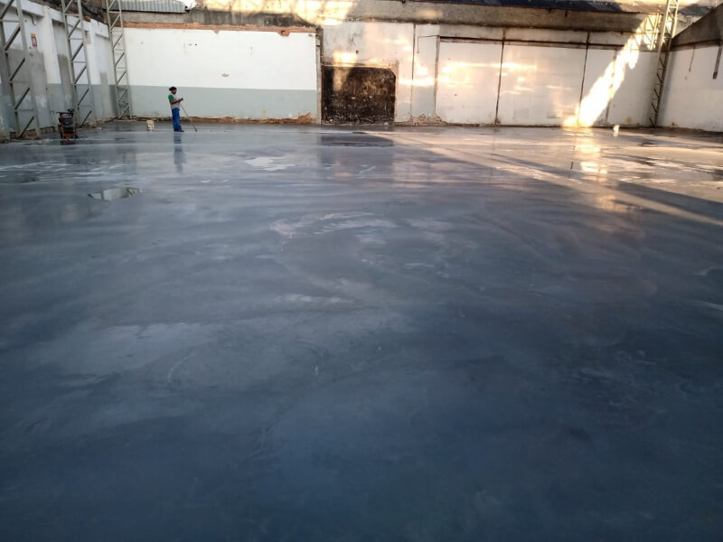 Piso de concreto ampliado - Poços de Caldas(MG) - 2023